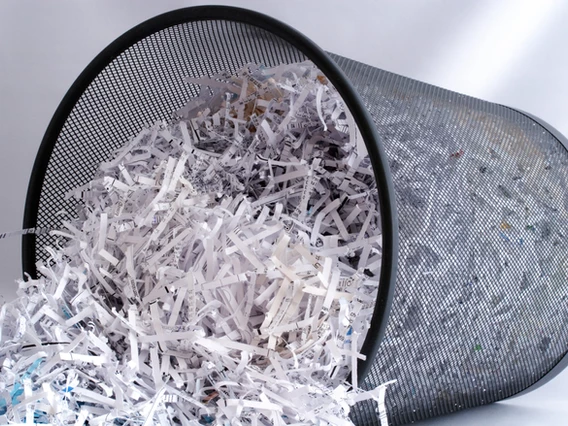 Data That You Should and Should Not Shred