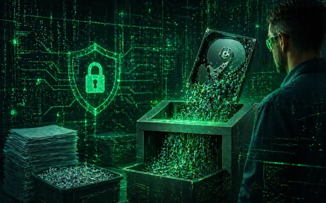 Hard Drive Destruction & Paper Shredding: Why Data Disposal Is Part of Your Security Strategy